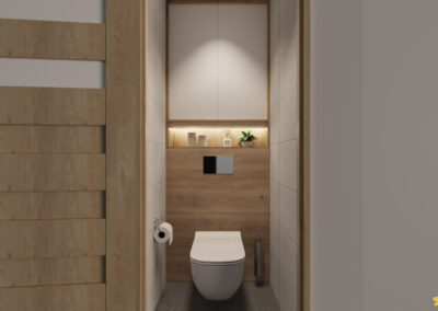 nile design projekt łazienki w bloku